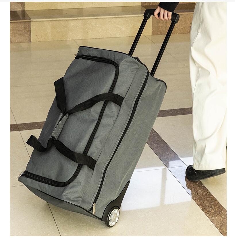 Sports Equipment Bag With Wheels - Men Trolley travel bag soft bag