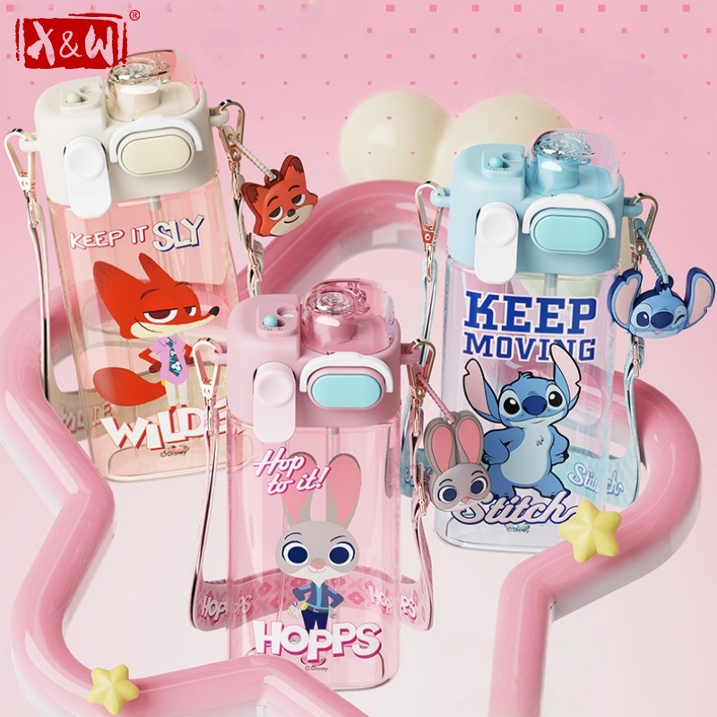 X Sports Equipment - X&W for Disney 570ML Square Straw