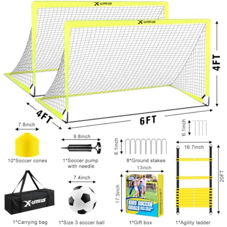 Kids Soccer Goals for Backyard - X Sports Equipment ulasan dan harga