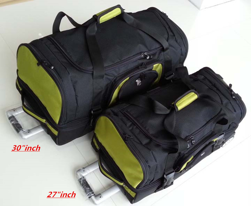Waterproof High Capacity Trave - Sports Equipment Bag With Wheels ulasan dan harga