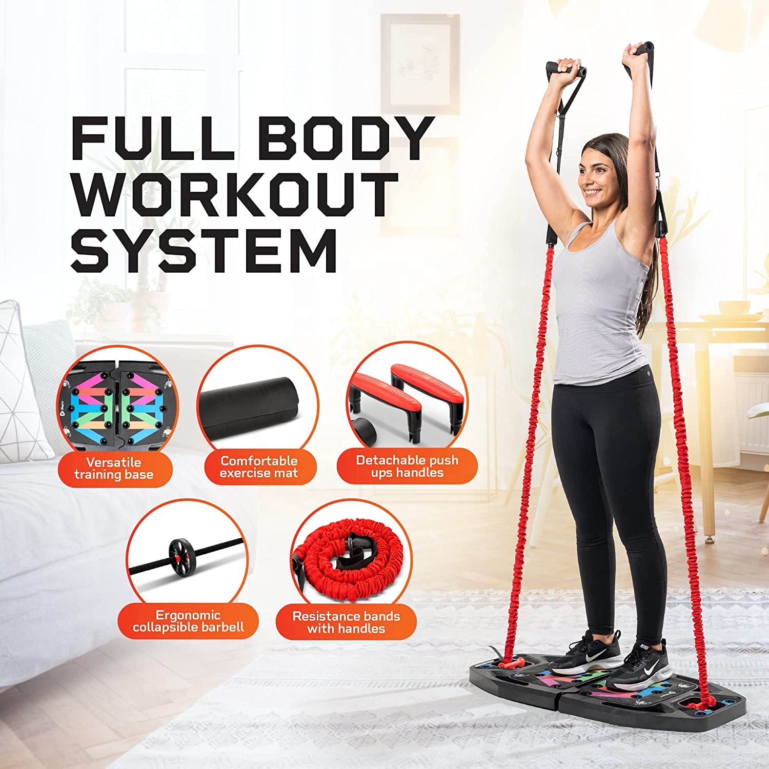 Home Gym Portable Strength Tra - Sports Equipment Gym ulasan dan harga