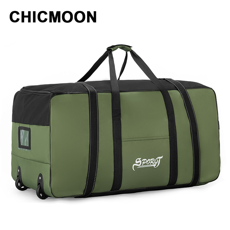 Unisex Wheeled Travel Bag Univ - Sports Equipment Bag With Wheels ulasan dan harga