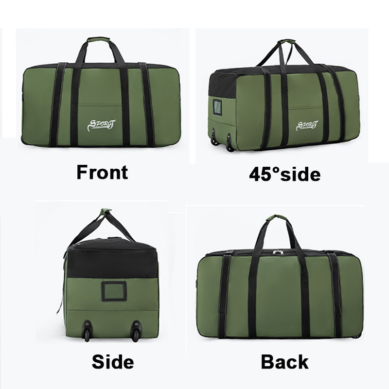 Unisex Wheeled Travel Bag Univ - Sports Equipment Bag With Wheels ulasan dan harga