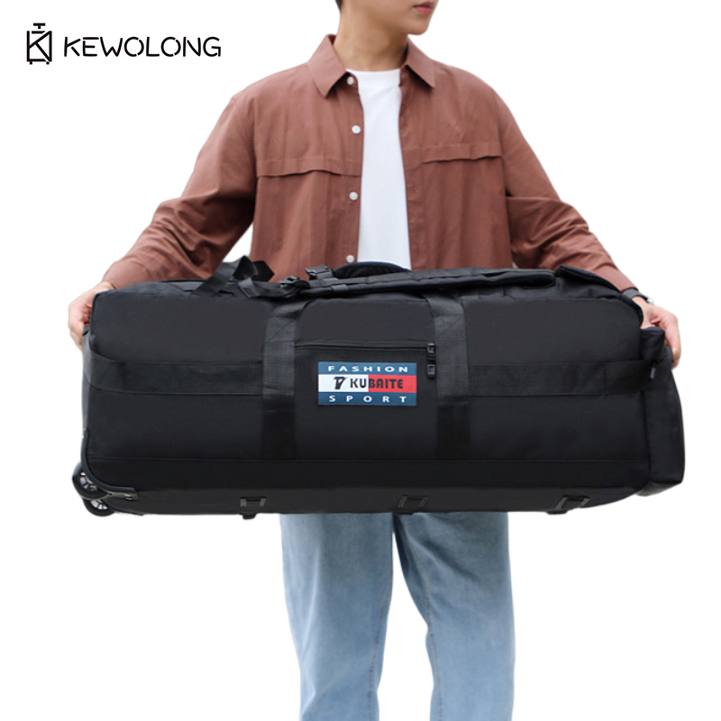 Camo Rolling Travel Duffel Bag - Sports Equipment Bag With Wheels ulasan dan harga