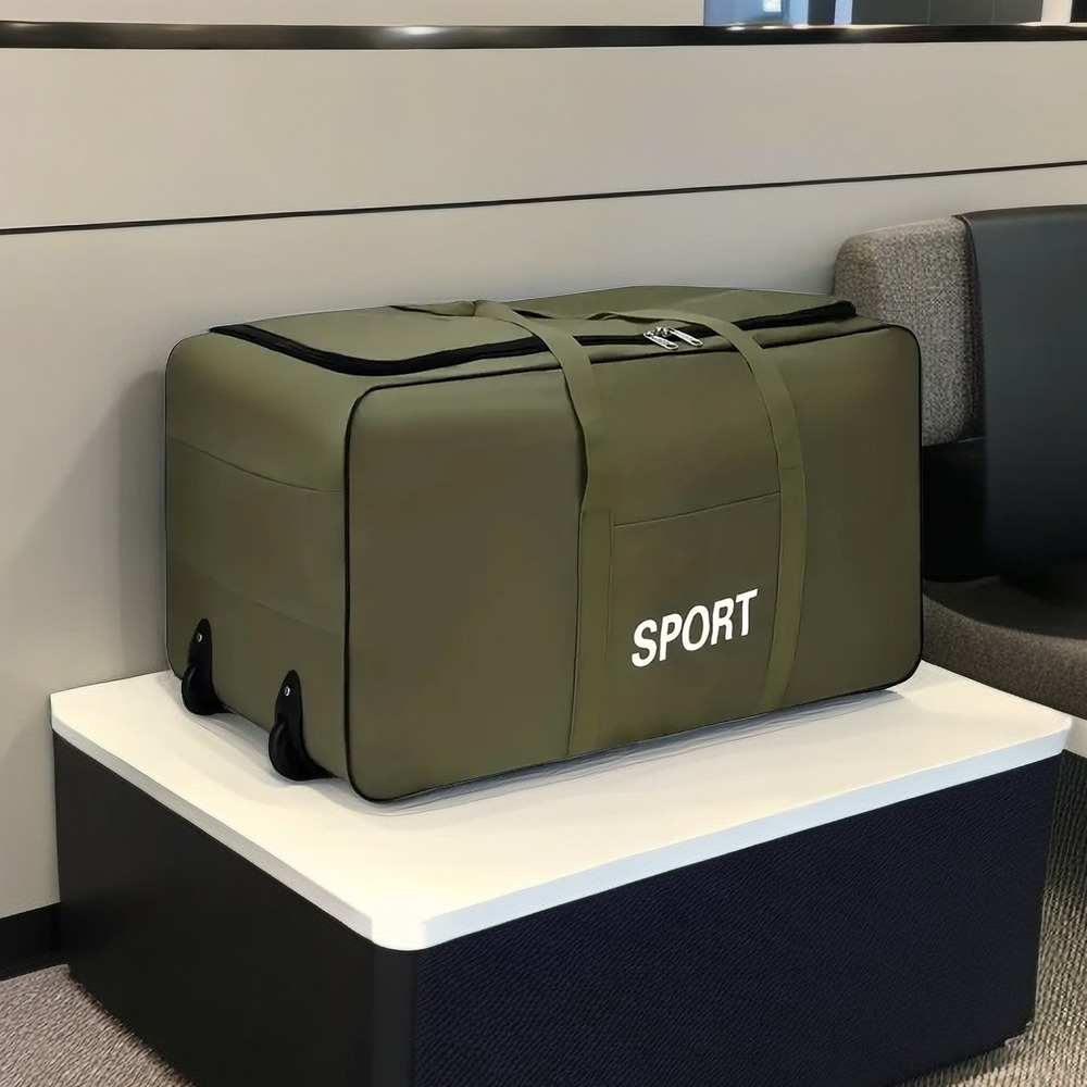 Foldable Wheel Bags Luggages S - Sports Equipment Bag With Wheels ulasan dan harga