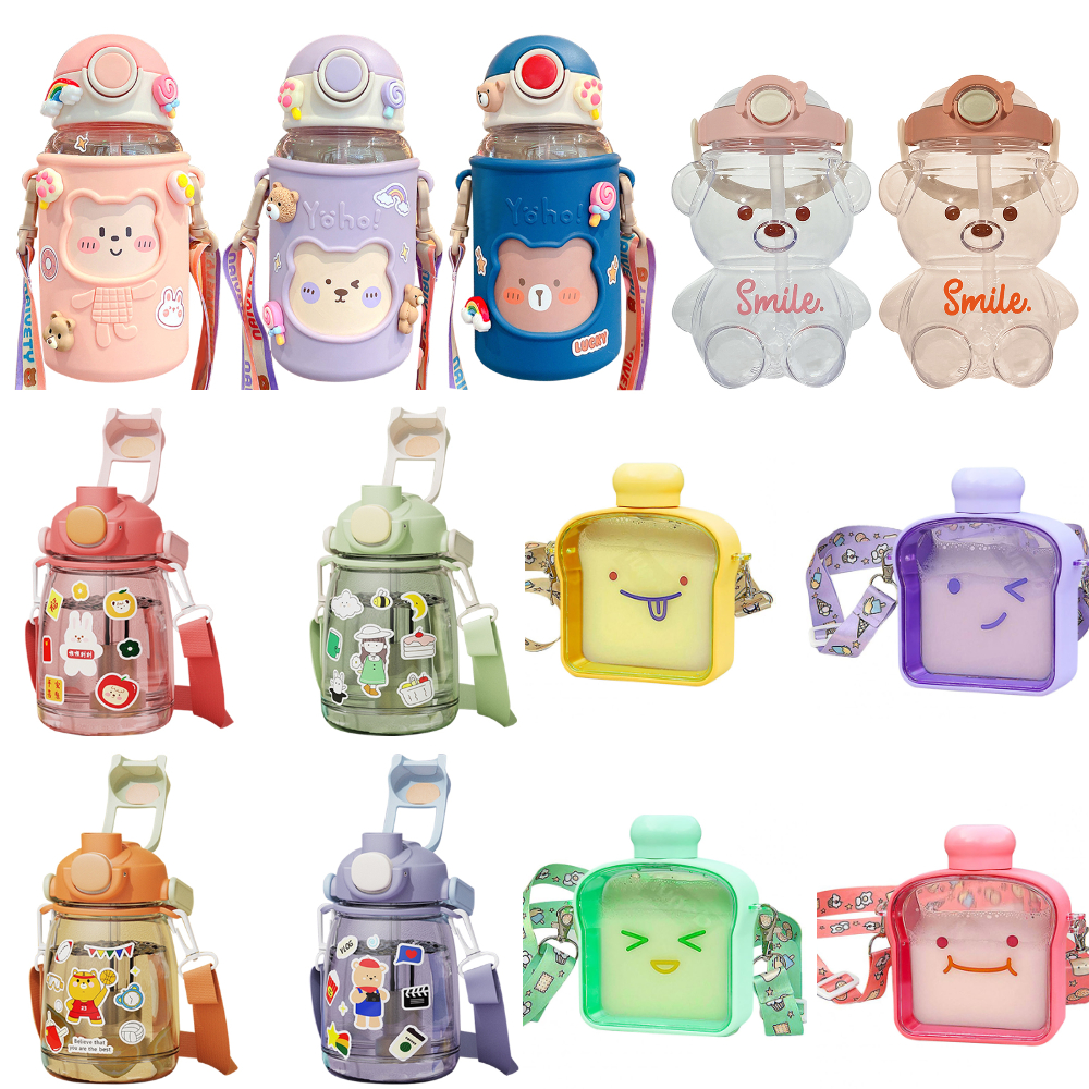 Kawaii Water Bottle Cute Bear  - Sports Equipment 5 Years Old ulasan dan harga