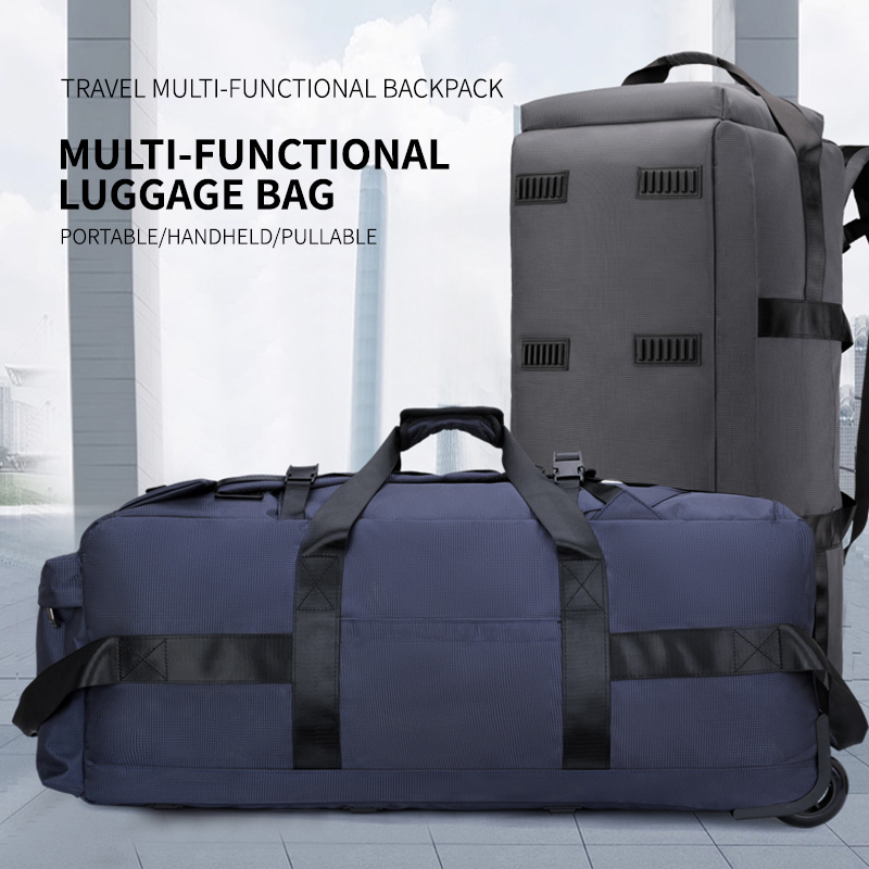 Travel Bag, Large Capacity Han - Sports Equipment Bag With Wheels ulasan dan harga