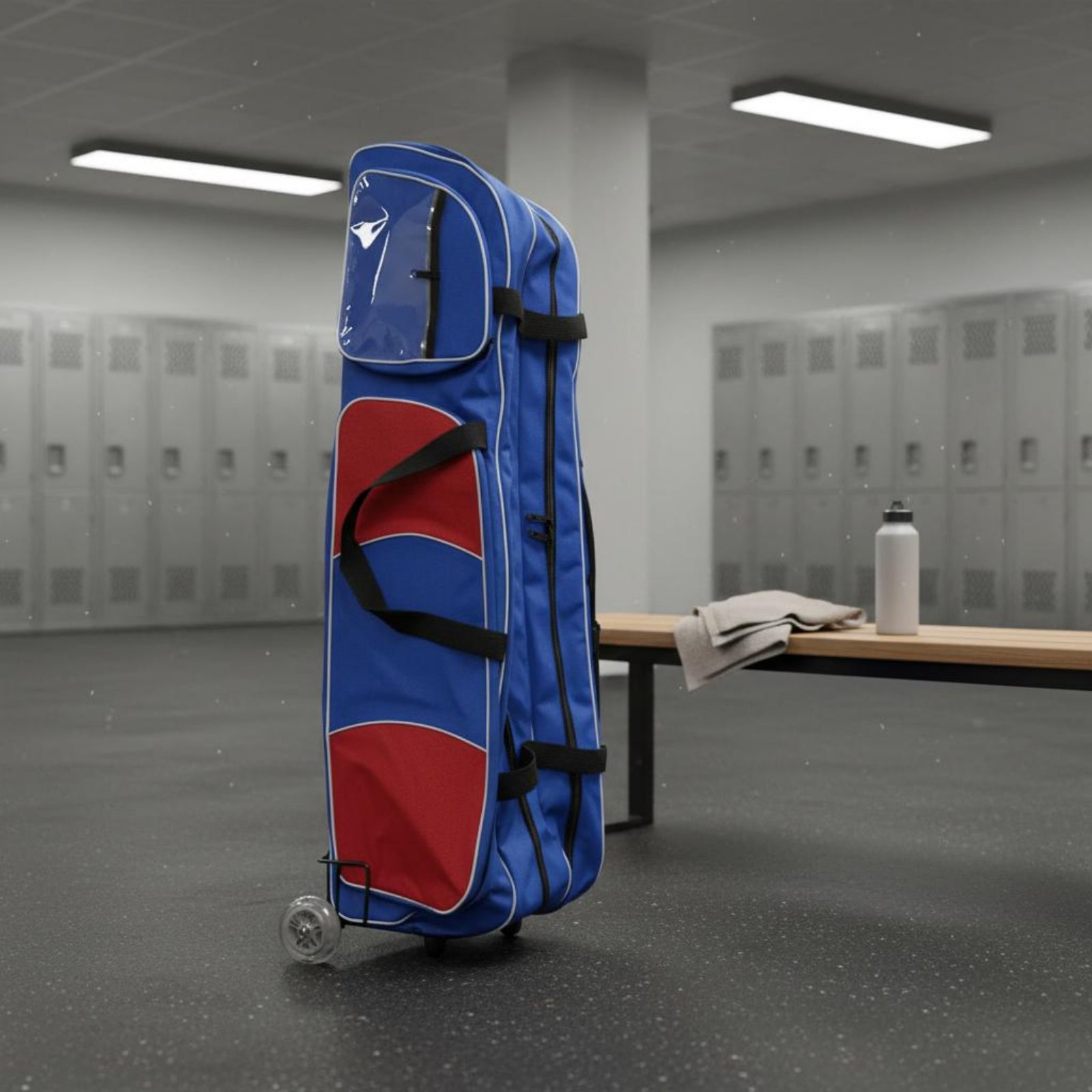 Rolling Fencing Bag With Wheel - Sports Equipment Bag With Wheels ulasan dan harga