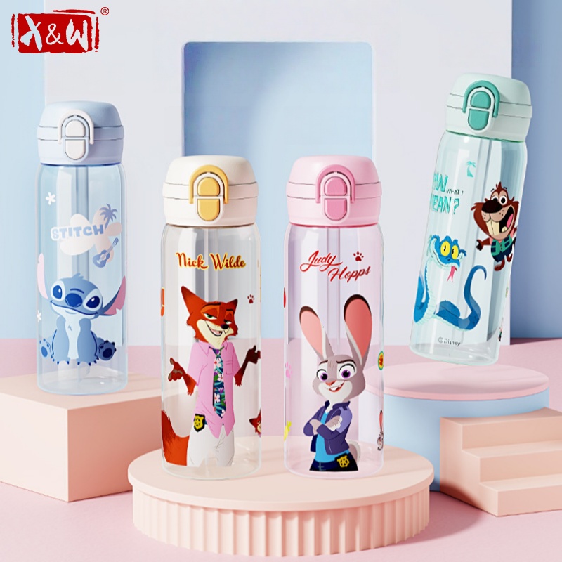 X&W for Disney 580ml Tritan Sp - X Sports Equipment ulasan dan harga