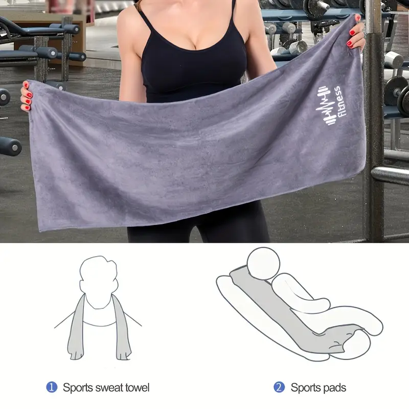 Fitness Towel 110x25cm for Spo - Sports Equipment Gym ulasan dan harga