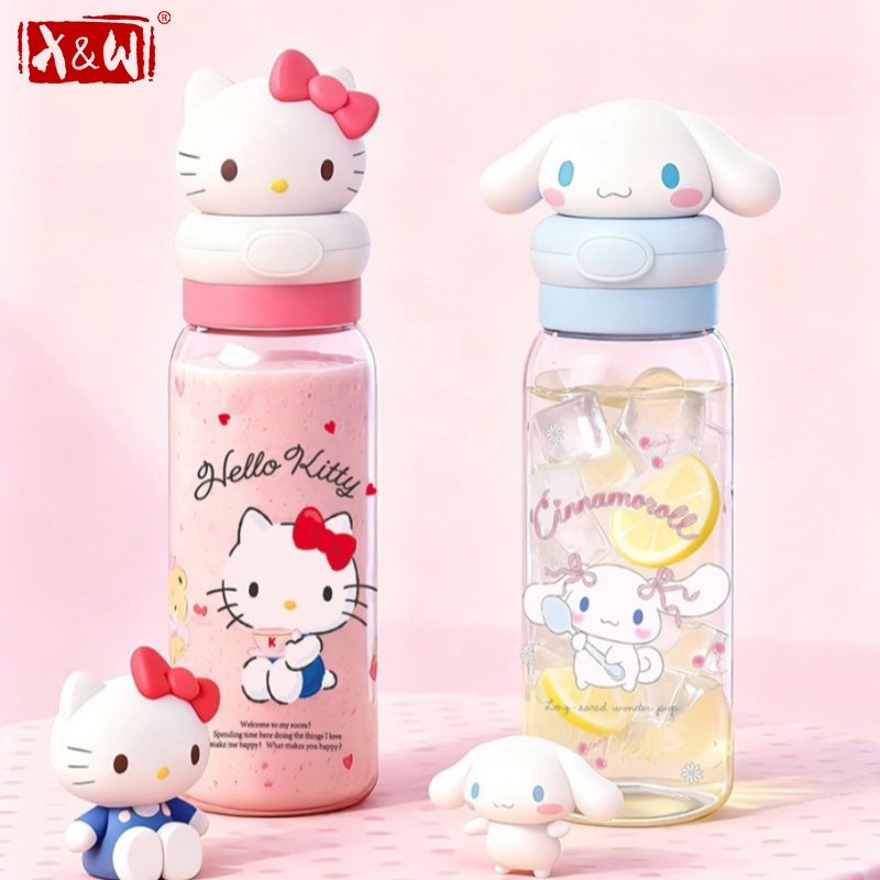X&W Sanrio 550ml Water Cup Car - X Sports Equipment ulasan dan harga