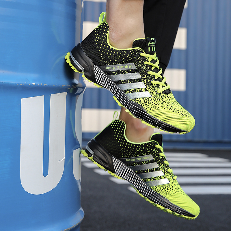 Hot Sale Green Running Shoes U - Sports Equipment Resale ulasan dan harga