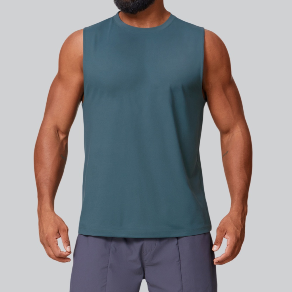 Men's Fitness Tank Tops Summer - Sports Equipment Gym ulasan dan harga