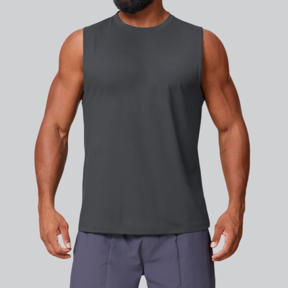 Men's Fitness Tank Tops Summer - Sports Equipment Gym ulasan dan harga
