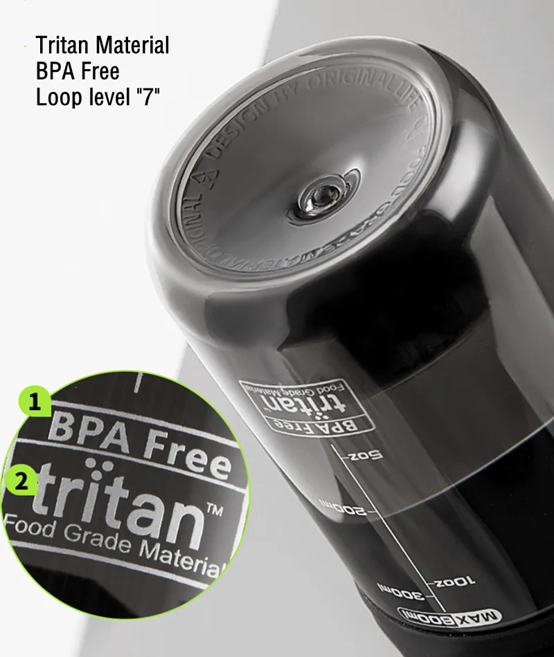 TKK 500/600ml BPA Free Sports  - Sports Equipment 5 Years Old ulasan dan harga