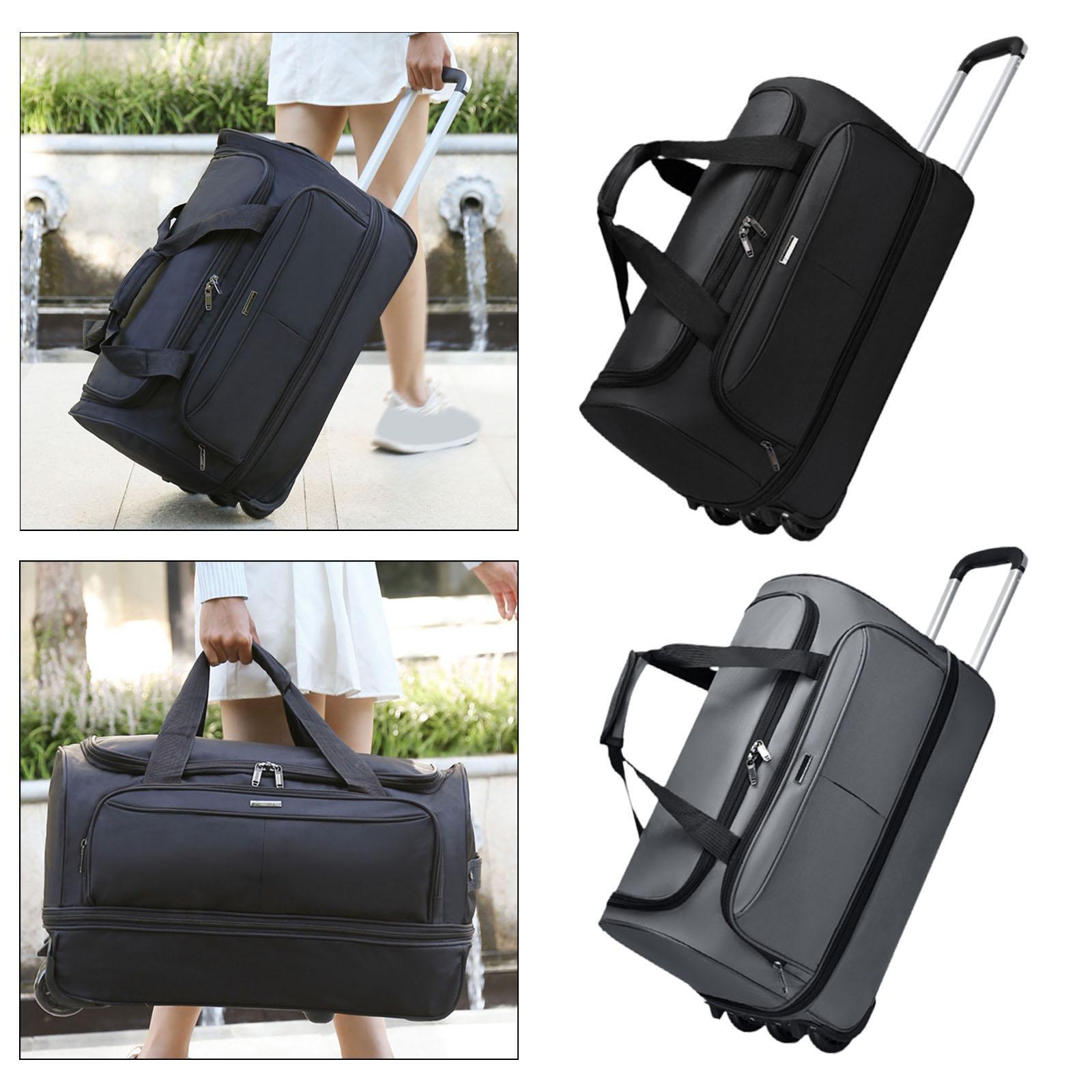 Rolling Luggage Duffel Bag wit - Sports Equipment Bag With Wheels ulasan dan harga