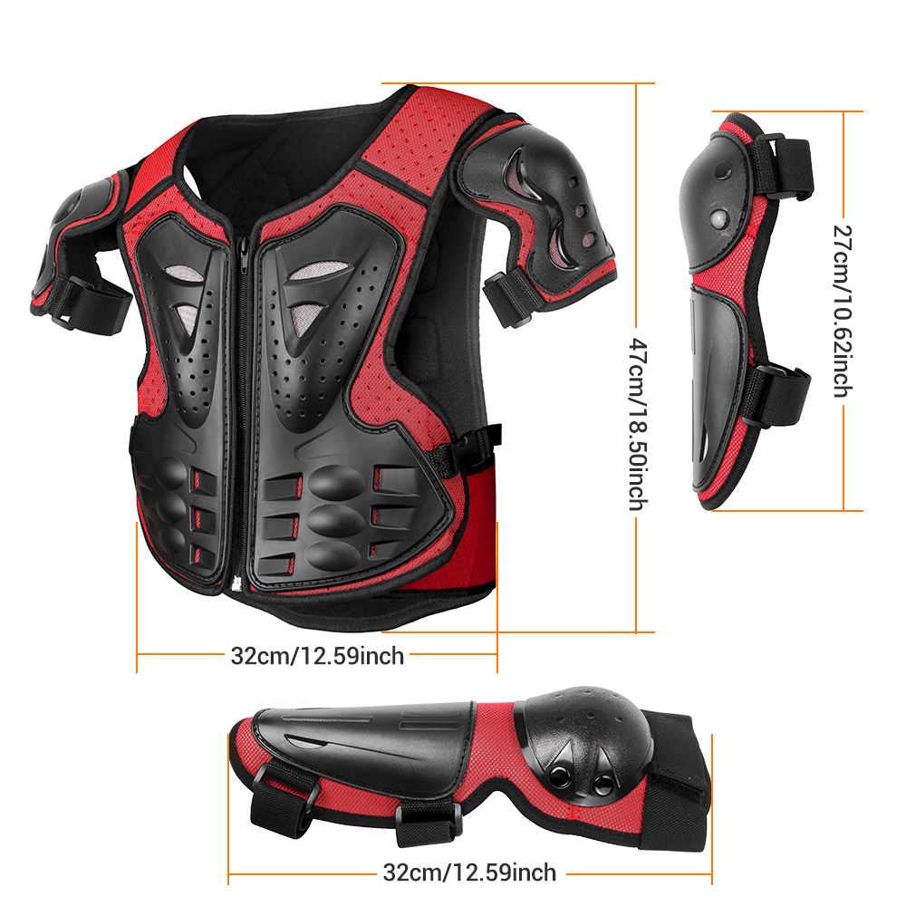Children Armor Vest Back Prote - Sports Equipment 5 Years Old ulasan dan harga
