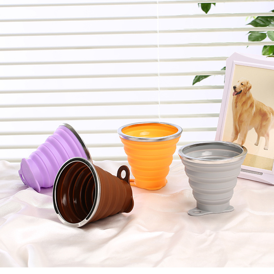 270ML Silicone Collapsible Cup - Sports Equipment 5 Years Old ulasan dan harga